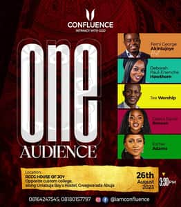 Confluence Ministries International presents One Audience