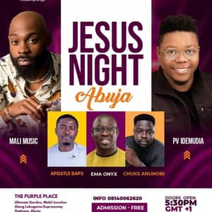 Pv Idemudia brings Mali Music To Nigeria for “Jesus Night” Tour